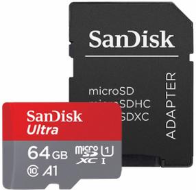 Atminties kortelė SanDisk Ultra, 64 GB