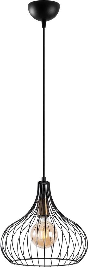 Šviestuvas kabinamas Opviq Teldamla 11905 942FLG1601, E27, 1 x 40 W, juoda sp. / juoda sp.