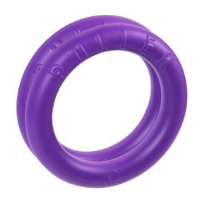 Žaislas šuniui, skraidantis Doggy, 27 cm, Ø 27 cm, violetinė sp., S