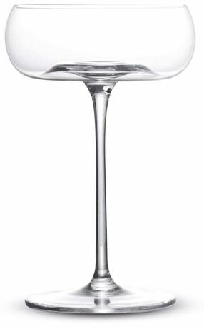 Šampano taurių komplektas Pozzi Milano Grand Cru, krištolas, 0.22 l, 2 vnt.