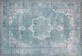 Ковровая дорожка Conceptum Hypnose Blues Chenille AL 158, зеленый цв./многоцветный, 230 см x 75 см