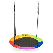 Sūpynės gandro lizdas EcoToys Garden Swing MIR6001, 100 cm, 160 cm, įvairių spalvų