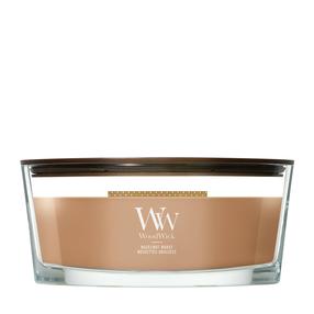 Žvakė, aromatinė WoodWick Hazelnut Roast, 40 - 65 h, 453 g, ruda sp.