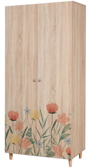 Spinta Kalune Design Lidya 915, ruda sp., 52 cm x 90 cm x 192 cm
