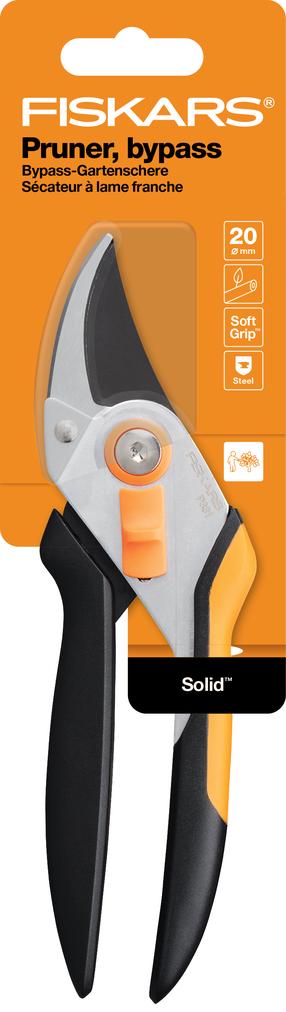 Grieznes zaļie zari Fiskars Bypass, 20 cm
