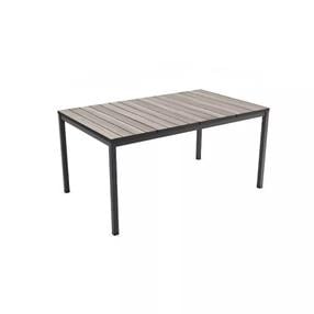Lauko stalas Keter Deco Porto Nova Extendable, juoda sp./pilka sp., 160 - 240 cm x 94 cm x 75 cm