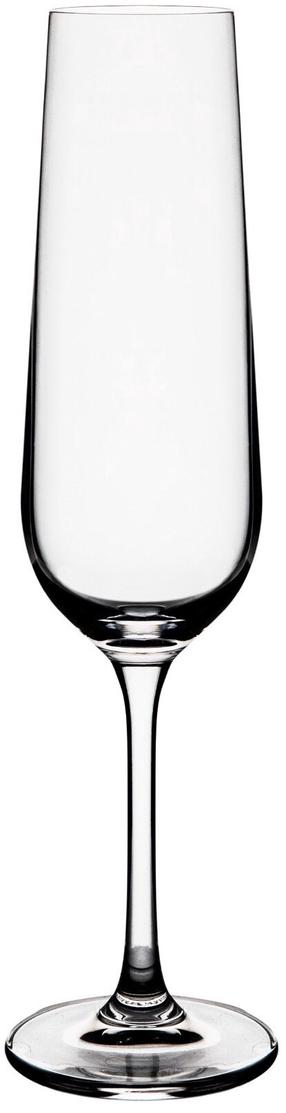 Šampano taurių komplektas Homla Brilliant Basic, stiklas, 0.2 l, 4 vnt.