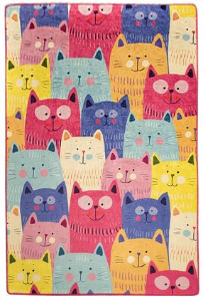 Kilimas Conceptum Hypnose Cats Multi 876CHL1287, įvairių spalvų, 240 cm x 150 cm