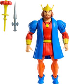 Mängukujuke Mattel Masters Of The Universe Cartoon King Randor JKC44, 14 cm, sinine v./punane v./kollane v.