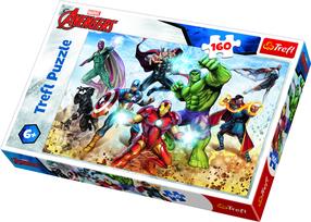 Dėlionė Trefl Ready to save the world, 41 cm x 28 cm, 160 vnt., įvairių spalvų
