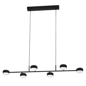 Светильник навесной Eglo Clavellina 900352, LED, 3000 °К, 6 x 7 Вт, белый цв./черный цв. / черный цв.