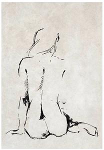 Foto paveikslas Line Art Woman, 50 cm x 70 cm