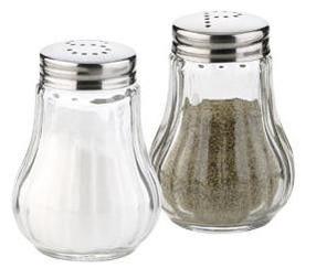 Druskinės ir pipirinės rinkinys Tescoma, skaidri