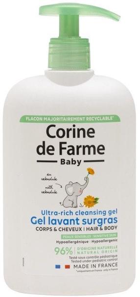 Dušo želė Corine de Farme Baby 2in1, 500 ml