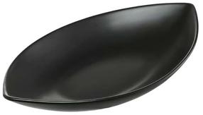 Lėkštė serviravimo Ambition Salsa Boat, 26 cm x 14 cm x 3.5 cm, juoda sp.