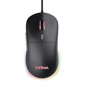Vadu spēļu pele Trust GXT 925 REDEX II, melna krās.