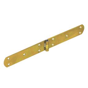 Eņģes mēbeļu durvīm Domax ZF 300 8077, 3.8 cm, 0.2 cm, dzeltena krās.