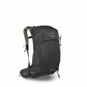 Tūristu mugursoma Osprey Stratos 24, melna krās., 24 l