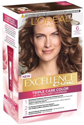 Plaukų dažai L’Oréal Paris Excellence Creme, dark blonde, 6.00, 176 ml