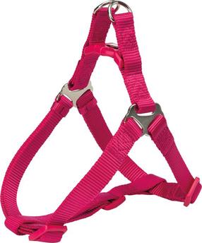 Шлейки для собак Trixie Premium One Touch, фуксия (magenta) цв., 500 - 650 мм x 20 мм, M