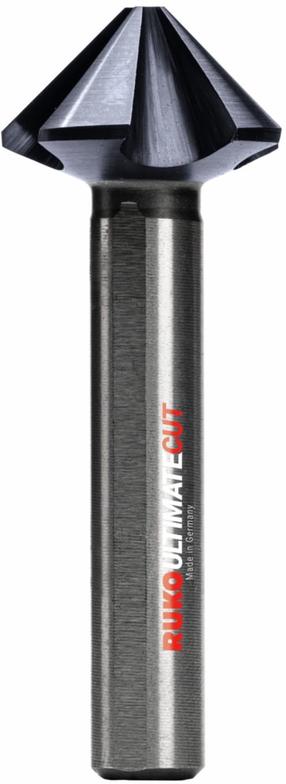 Зенкер Ruko Ultimatecut 4S RUnaTEC 102879P, cталь/пластик/алюминий, hss, tri-flat, 16.5 мм x 6 см