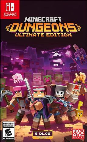 Игра Nintendo Switch Mojang Minecraft Dungeons: Ultimate Edition, английский