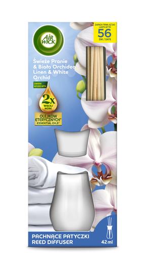 Õhuvärskendaja Air Wick Linen & White Orchid 42 ML