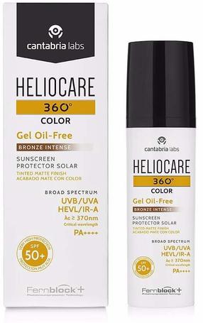 Жидкая основа для макияжа Heliocare 360º Color, SPF 50+, bronze, 50 мл