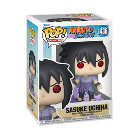 Rotaļlietu figūriņa Funko POP! Animation Naruto Sasuke 1436, 9 cm, melna krās./violeta krās.