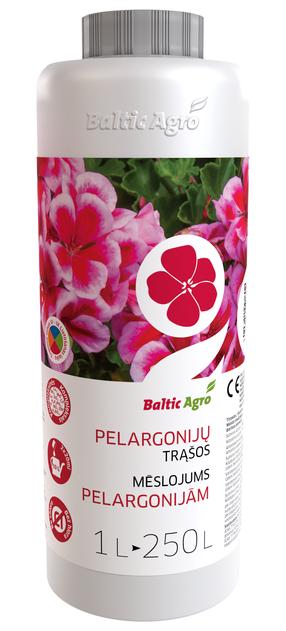Mēslojums pelargonijām Baltic Agro, šķidrums, 1 l