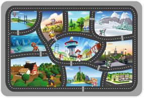Kilimas Nickelodeon Paw Patrol Travels, įvairių spalvų, 150 cm x 100 cm