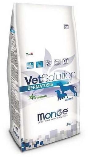 Sausā suņu barība Monge VetSolution Dermatosis, lasis, 2 kg