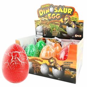 Žaislinė figūrėlė, dinozauras Jumbo Egg 49119, 12 cm, (spalva/dizainas parenkami atsitiktine tvarka)