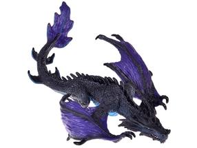 Žaislinė figūrėlė, drakonas, 20 cm, violetinė sp.