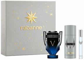 Dovanų komplektas vyrams Paco Rabanne Invictus Victory Elixir, 3 vnt.