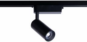 Lampa sliežu sistēmai Nowodvorski Profile Iris 9003, LED, 4000 °K, 1 x 12 W, melna krās. / melna krās.