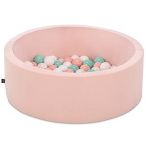Baseinas su kamuoliukais Kalune Design Bubble Pops, ⌀ 7 cm, balta sp. mėtinė (mint) sp.