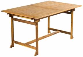 Lauko stalas Fieldmann FDZN 4104-T, ruda sp., 150 - 200 cm x 90 cm x 75 cm