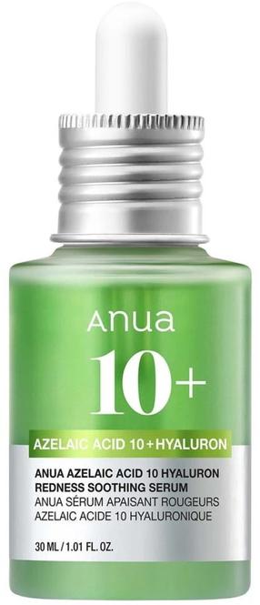 Näo seerum Anua Azelaic Acid 10 Hyaluron Redness Soothing, 30 ml