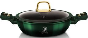 Kастрюля Berlinger Haus Emerald BH-6060, Ø28 см, 3.8 л, черный цв.