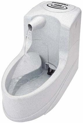 Gertuvė - fontanėlis PetSafe Drinkwell Mini, 1.2 l, balta sp.
