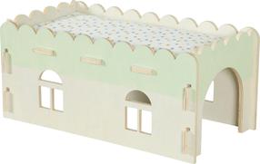 Namelis graužikams Zolux Cosy, 45 cm x 25 cm x 20 cm, žalia sp.