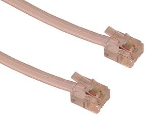 Laidas Sandberg RJ11 to RJ11 500-60 RJ11, RJ11, 1.8 m, rožinė sp.