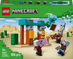 Konstruktorius LEGO® Minecraft Ilagerių dykumos sargyba 21267, 105 vnt.