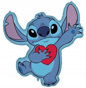 Fooliumist õhupall erikujuga GoDan Disney Stitch, sinine v./punane v.