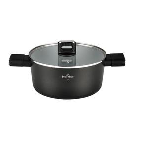 Puodas Swiss Haus Speiez Castle SH-SCC24B, Ø24 cm, 4.1 l, juoda sp.