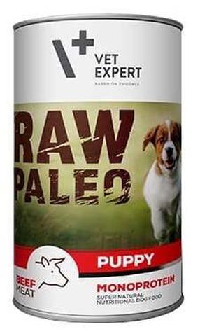 Šlapias šunų maistas Raw Paleo, jautiena, 0.4 kg