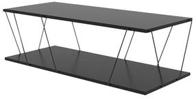 Kavos staliukas Kalune Design Labranda, juoda sp., 50 cm x 120 cm x 30 cm