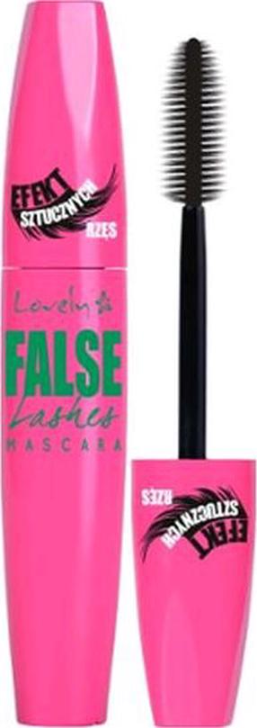 Blakstienų tušas Lovely False Lashes, 11 g, juoda sp. -