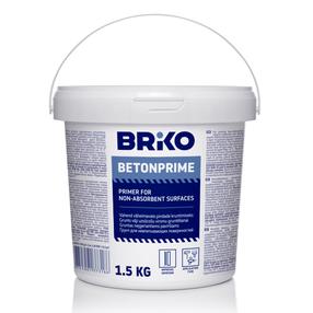 Грунт простой строительный Briko Betonprime, алый цв.